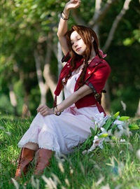 Rain waves_ HaneAme - NO.107 April 2020 Aerith (Final Fantasy - Alice)(24)